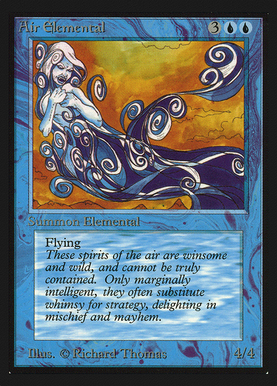 Air Elemental (IED-) - Intl. Collectors' Edition