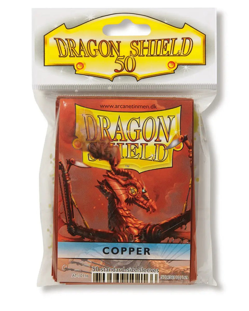 Dragon Shield: Standard 50ct Sleeves - Copper (Classic)