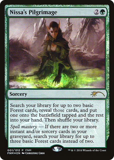 Nissa's Pilgrimage (FNM-001) - Friday Night Magic 2016 Foil