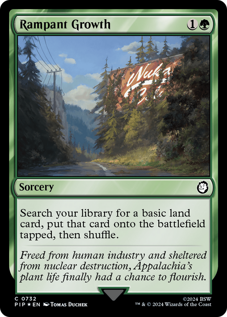 Rampant Growth (PIP-732) - Fallout Foil