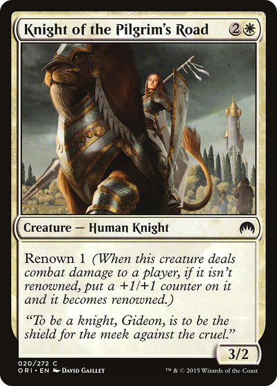 Knight of the Pilgrim's Road (ORI-020) - Magic Origins
