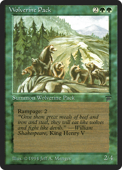 Wolverine Pack (LEG-214) - Legends