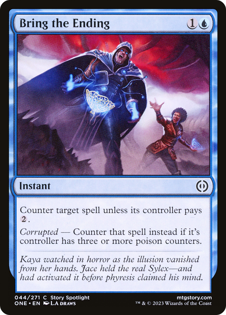 Bring the Ending (ONE-044) - Phyrexia: All Will Be One Foil