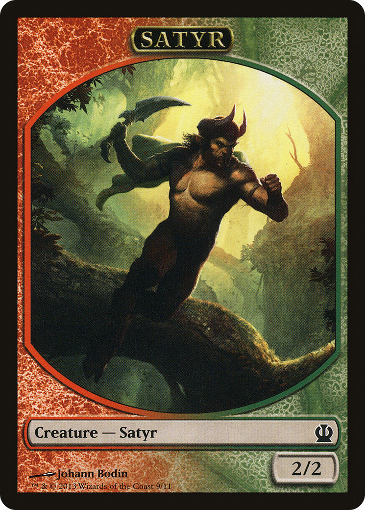 Satyr (THS-009) - Theros Tokens