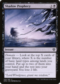 Shadow Prophecy (DMU-105) - Dominaria United - Near Mint