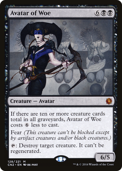 Avatar of Woe (CN2-128) - Conspiracy: Take the Crown