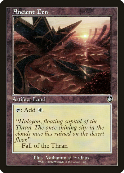 Ancient Den (Retro Frame) (BRC-172) - The Brothers' War Commander