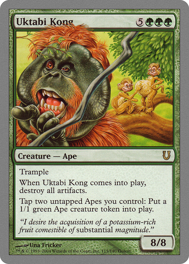 Uktabi Kong (UNH-115) - Unhinged Foil