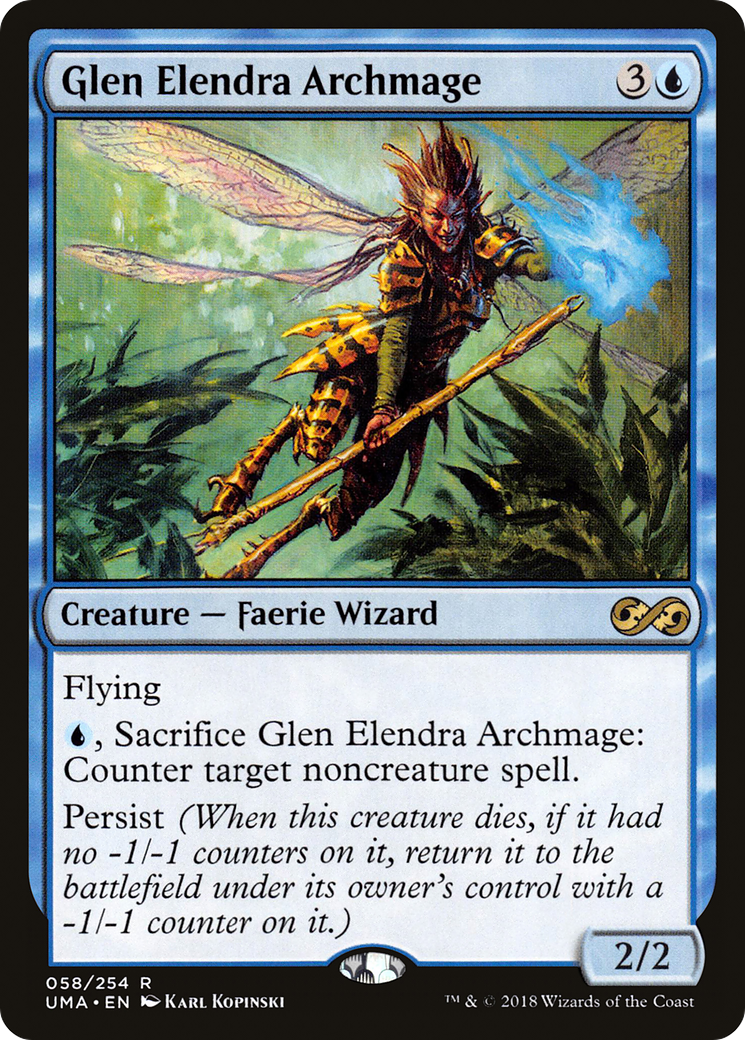 Glen Elendra Archmage (UMA-058) - Ultimate Masters Foil