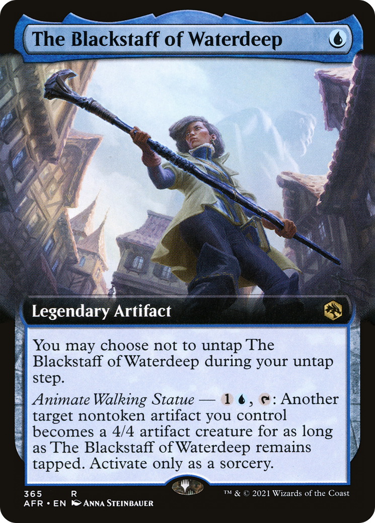 The Blackstaff of Waterdeep (AFR-365) - Adventures in the Forgotten Realms: (Extended Art) Foil