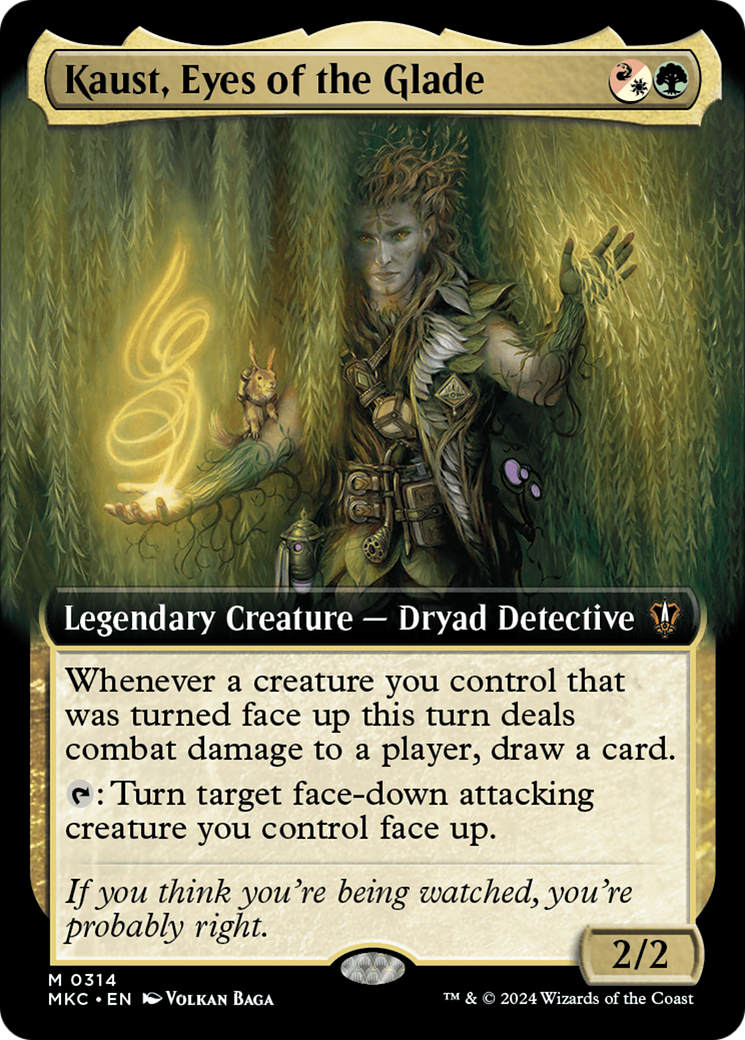 Kaust, Eyes of the Glade (MKC-314) - Murders at Karlov Manor Commander: (Extended Art)