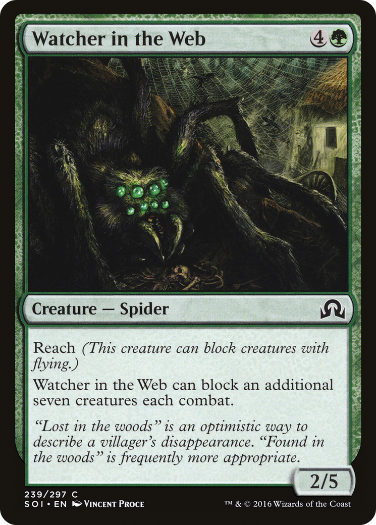 Watcher in the Web (SOI-239) - Shadows over Innistrad Foil