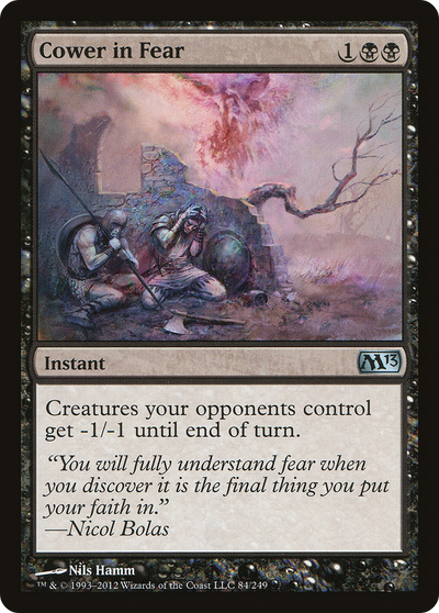 Cower in Fear (M13-084) - Magic 2013