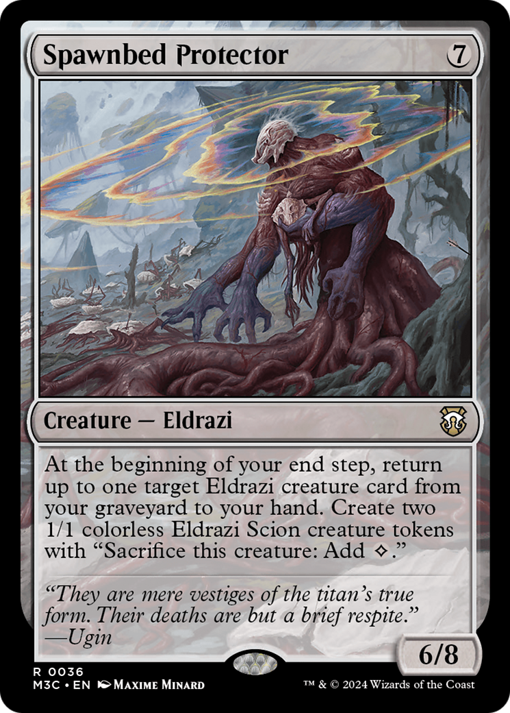 Spawnbed Protector (M3C-036) - Modern Horizons 3 Commander Foil