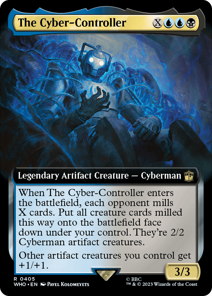 The Cyber-Controller (WHO-405) - Doctor Who: (Extended Art) Foil