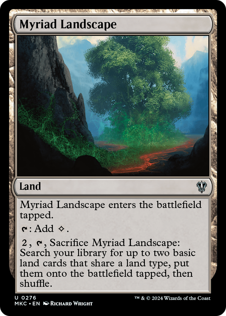 Myriad Landscape (MKC-276) - Murders at Karlov Manor Commander