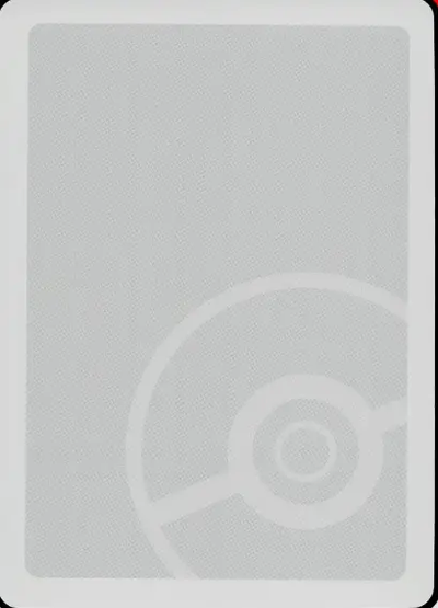 Blank Card (-) [Japanese Pokemon Old Maid Super High Tension]