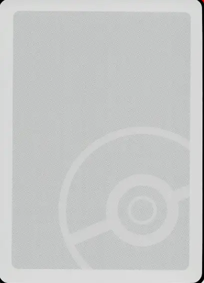 Blank Card (-) [Japanese Pokemon Old Maid Super High Tension]
