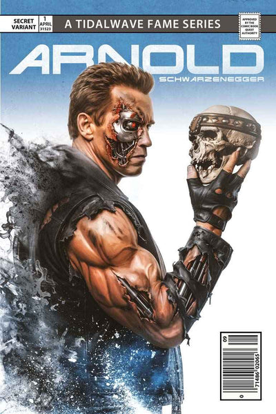 Arnold Schwarzenegger #1 Ultraraw26 Secret Blue Error Trade Variant LTD 70