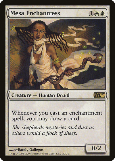 Mesa Enchantress (M10-020) - Magic 2010
