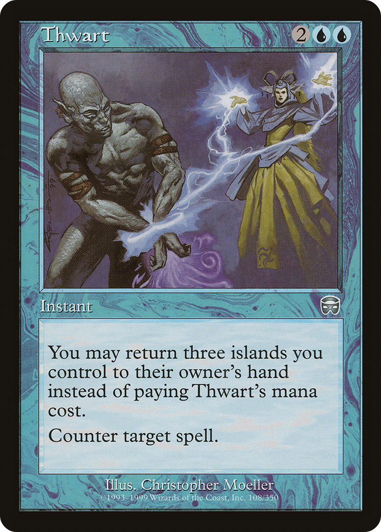 Thwart (MMQ-108) - Mercadian Masques Foil