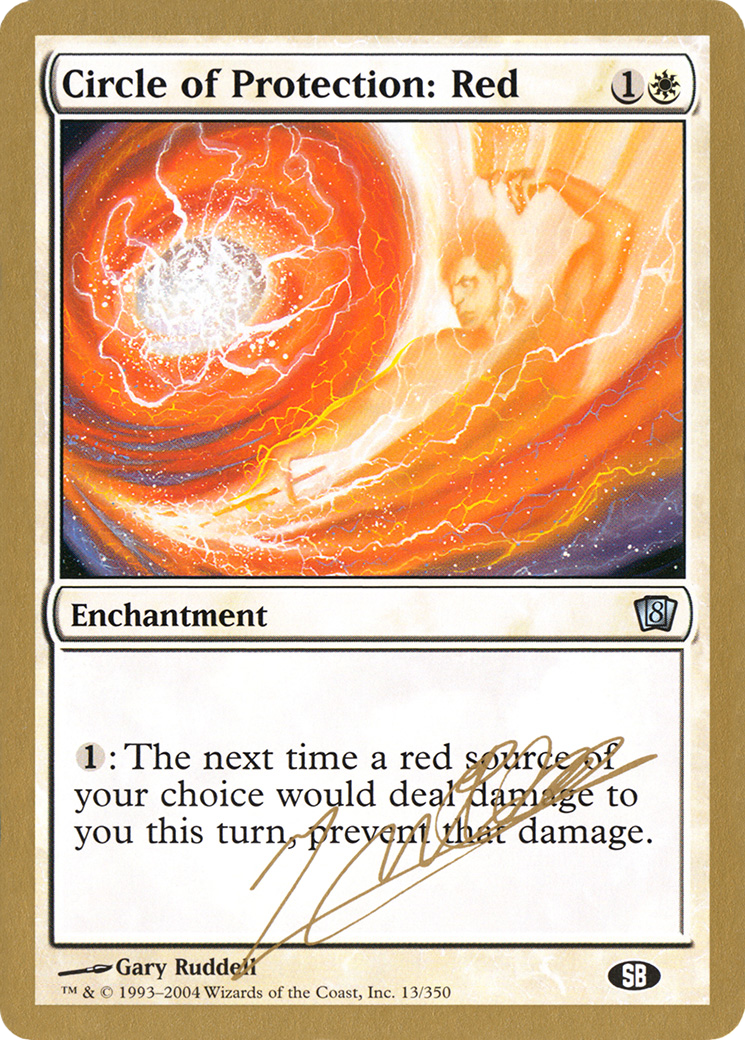 Circle of Protection: Red (WCD-) - World Championship Decks 2004