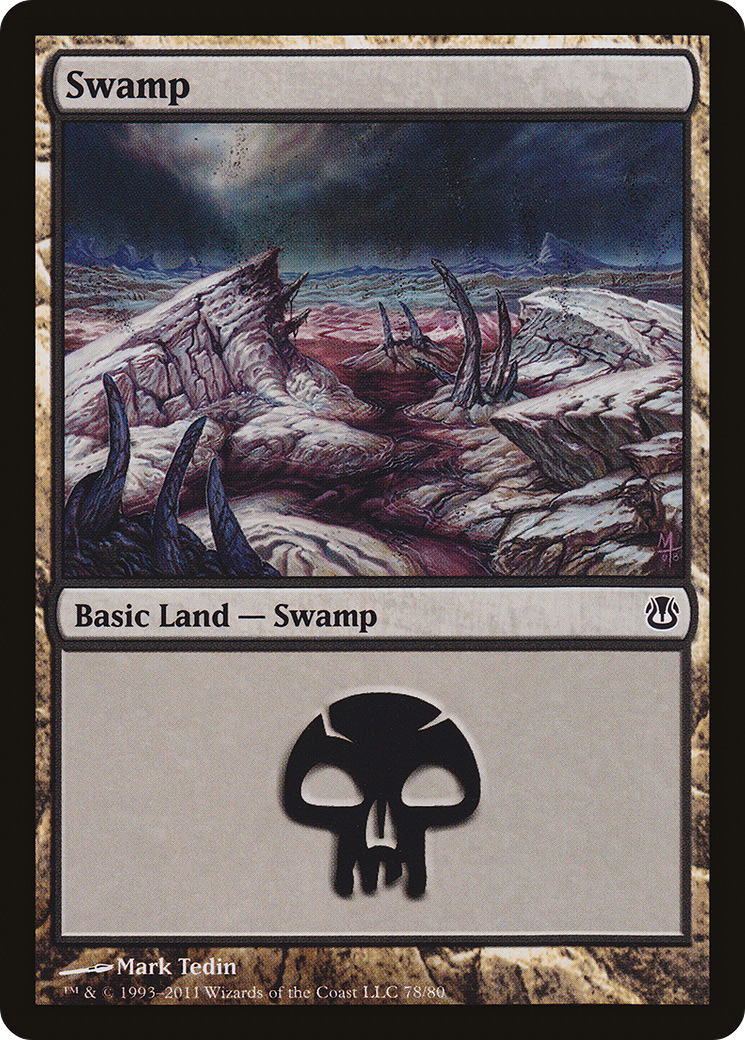 Swamp (DDH-078) - Duel Decks: Ajani vs. Nicol Bolas