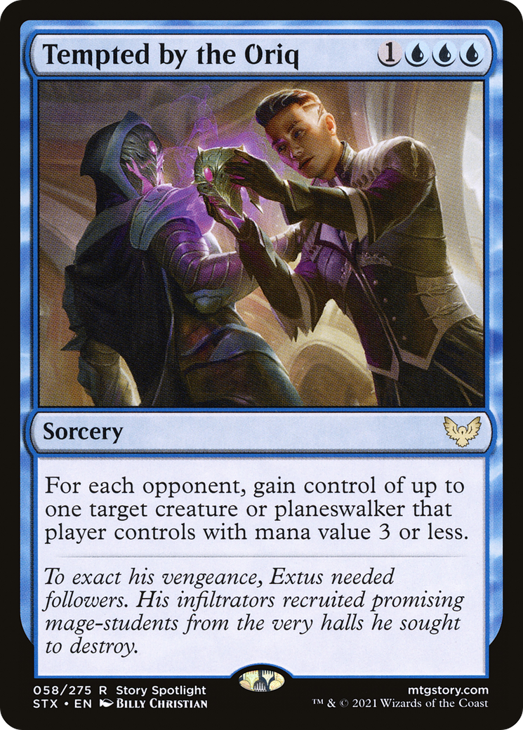 Tempted by the Oriq (STX-058) - Strixhaven: School of Mages Foil
