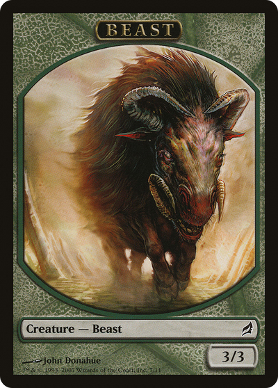Beast (LRW-007) - Lorwyn Tokens