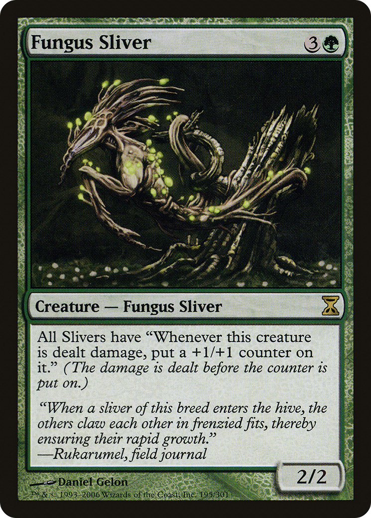 Fungus Sliver (TSP-195) - Time Spiral Foil