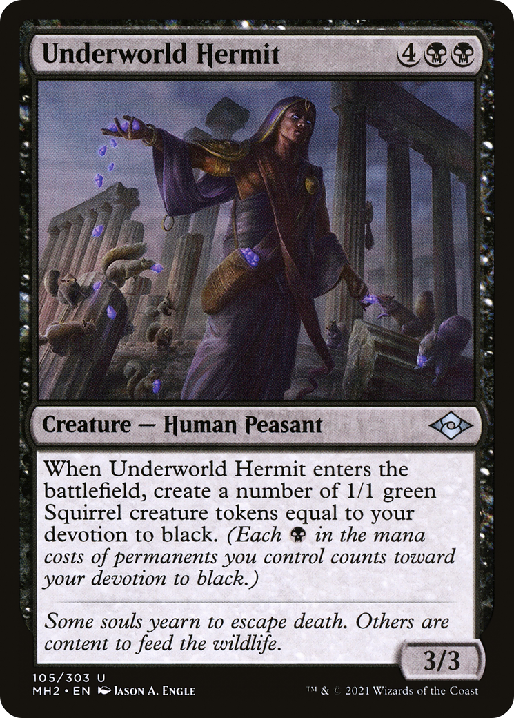 Underworld Hermit (MH2-105) - Modern Horizons 2 Foil