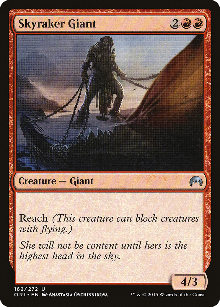 Skyraker Giant (ORI-162) - Magic Origins Foil