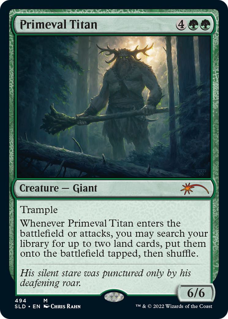 Primeval Titan (SLD-494) - Secret Lair Drop Foil