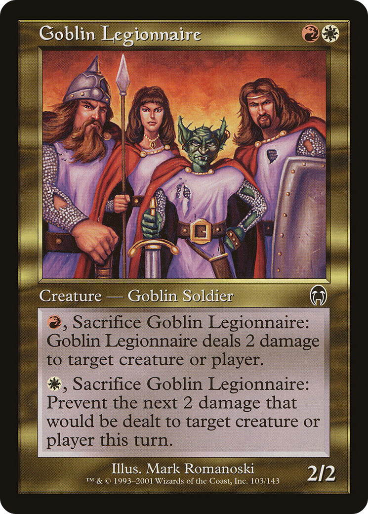 Goblin Legionnaire (APC-103) - Apocalypse Foil