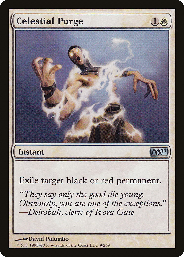 Celestial Purge (M11-009) - Magic 2011 Foil