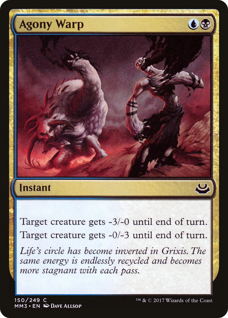 Agony Warp (MM3-150) - Modern Masters 2017 Foil