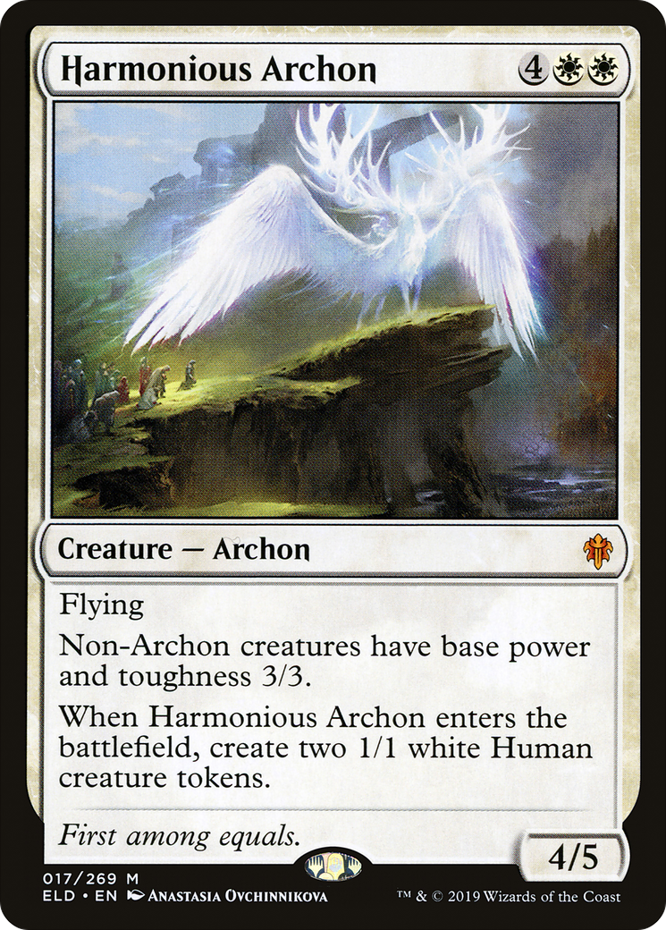 Harmonious Archon (ELD-017) - Throne of Eldraine Foil