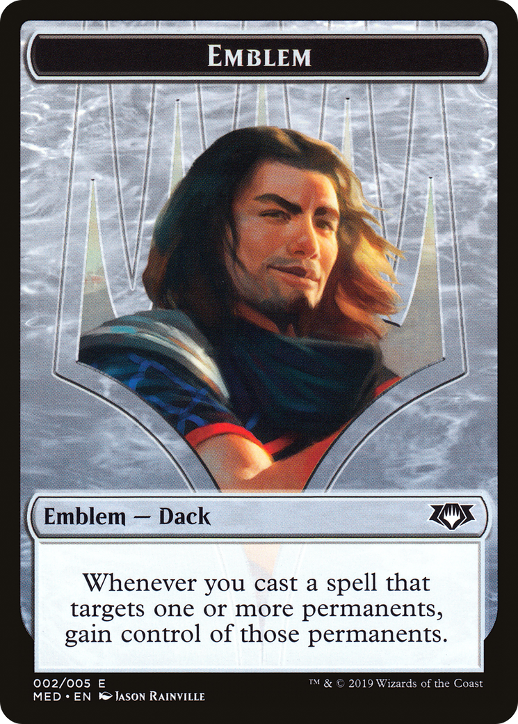 Dack Fayden Emblem (MED2-0R2) - Mythic Edition Tokens