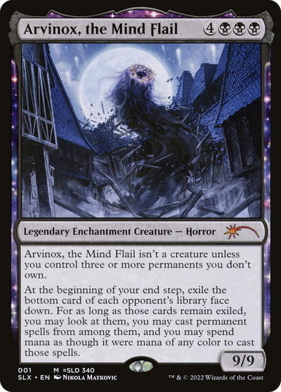 Arvinox, the Mind Flail (SLX-001) - Universes Within: (enchantment)