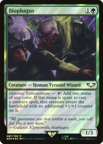 Biophagus (40K-87★) - Warhammer 40,000 Commander Foil