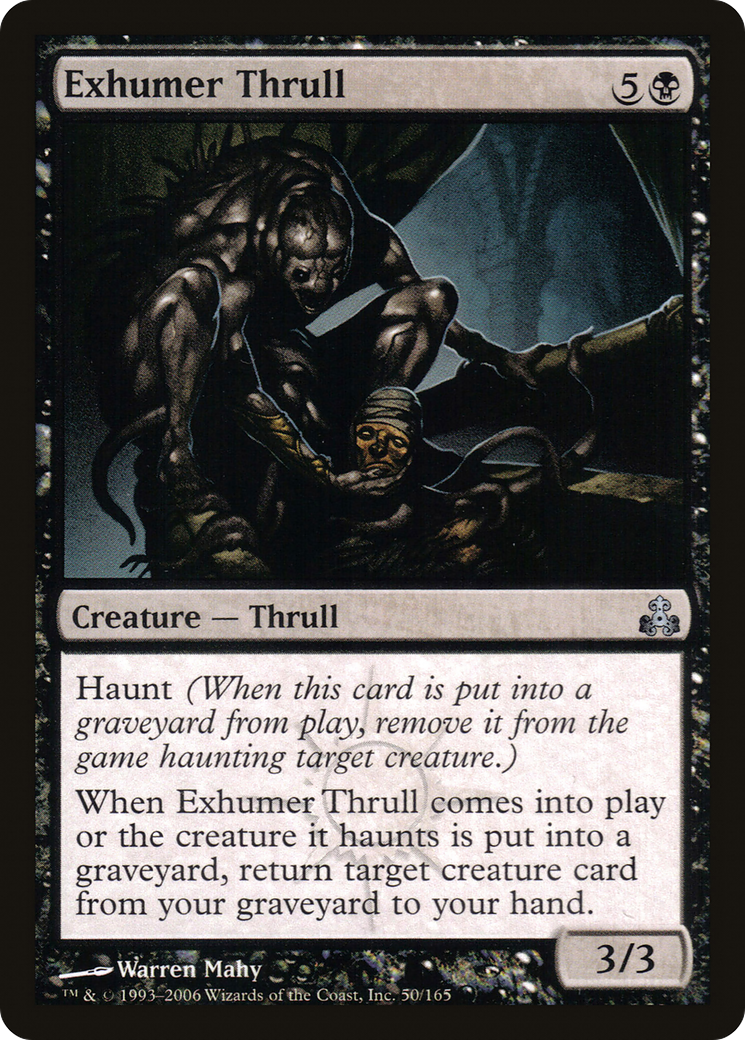 Exhumer Thrull (GPT-050) - Guildpact Foil