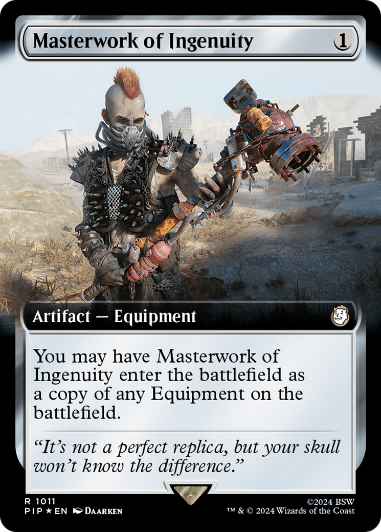 Masterwork of Ingenuity (PIP-1011) - Fallout: (Extended Art) Foil