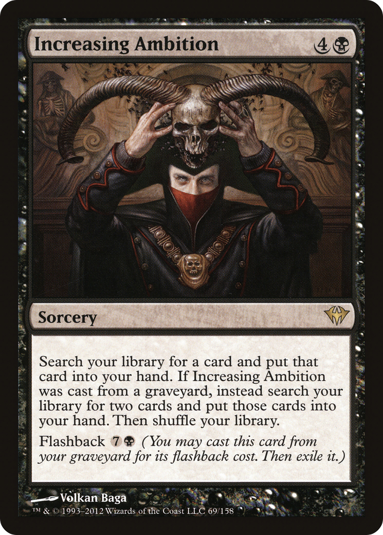 Increasing Ambition (DKA-069) - Dark Ascension Foil
