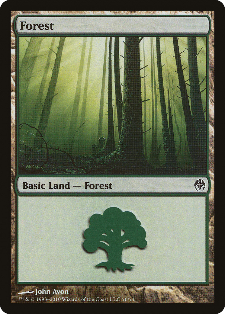 Forest (DDE-070) - Duel Decks: Phyrexia vs. the Coalition