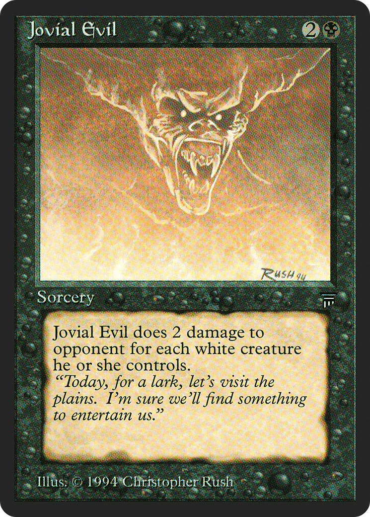 Jovial Evil (LEG-109) - Legends