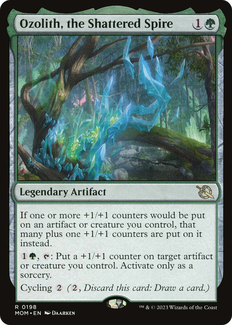 Ozolith, the Shattered Spire (MOM-198) - March of the Machine Foil