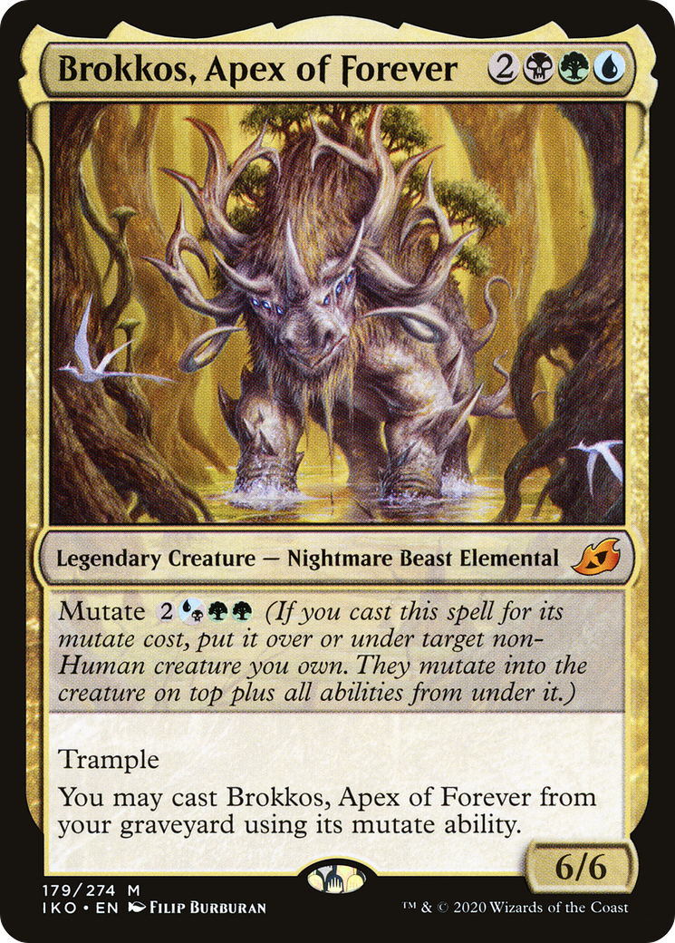 Brokkos, Apex of Forever (IKO-179) - Ikoria: Lair of Behemoths Foil