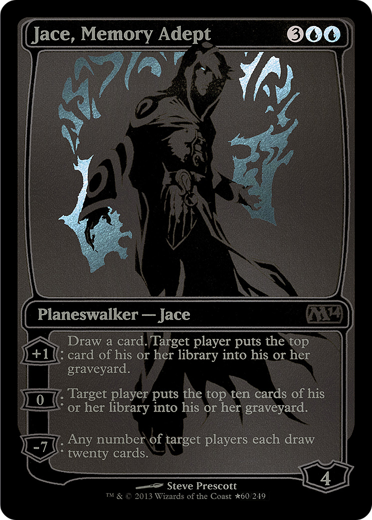 Jace, Memory Adept (MEDIA-60★) - San Diego Comic-Con 2013 Foil