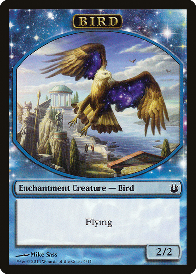 Bird (BNG-004) - Born of the Gods Tokens: (enchantment)