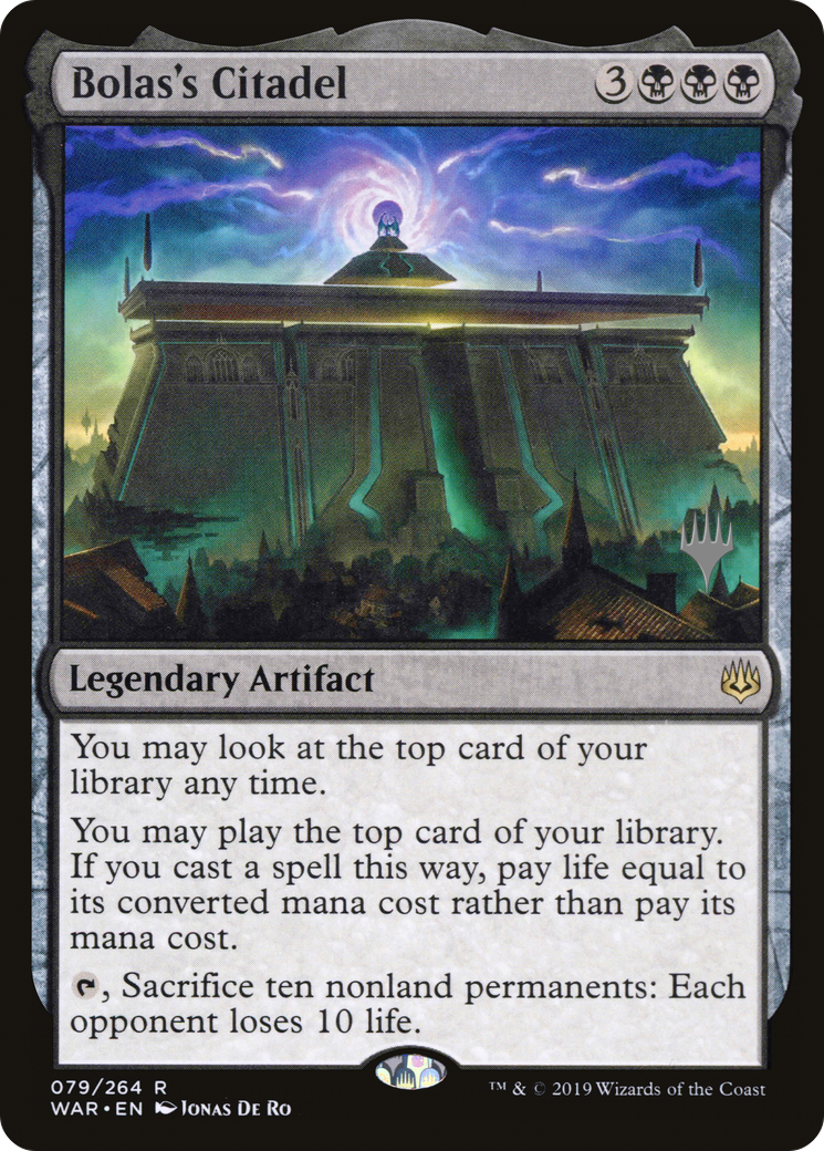 Bolas's Citadel (PPTHB-79P) - War of the Spark Promos Foil